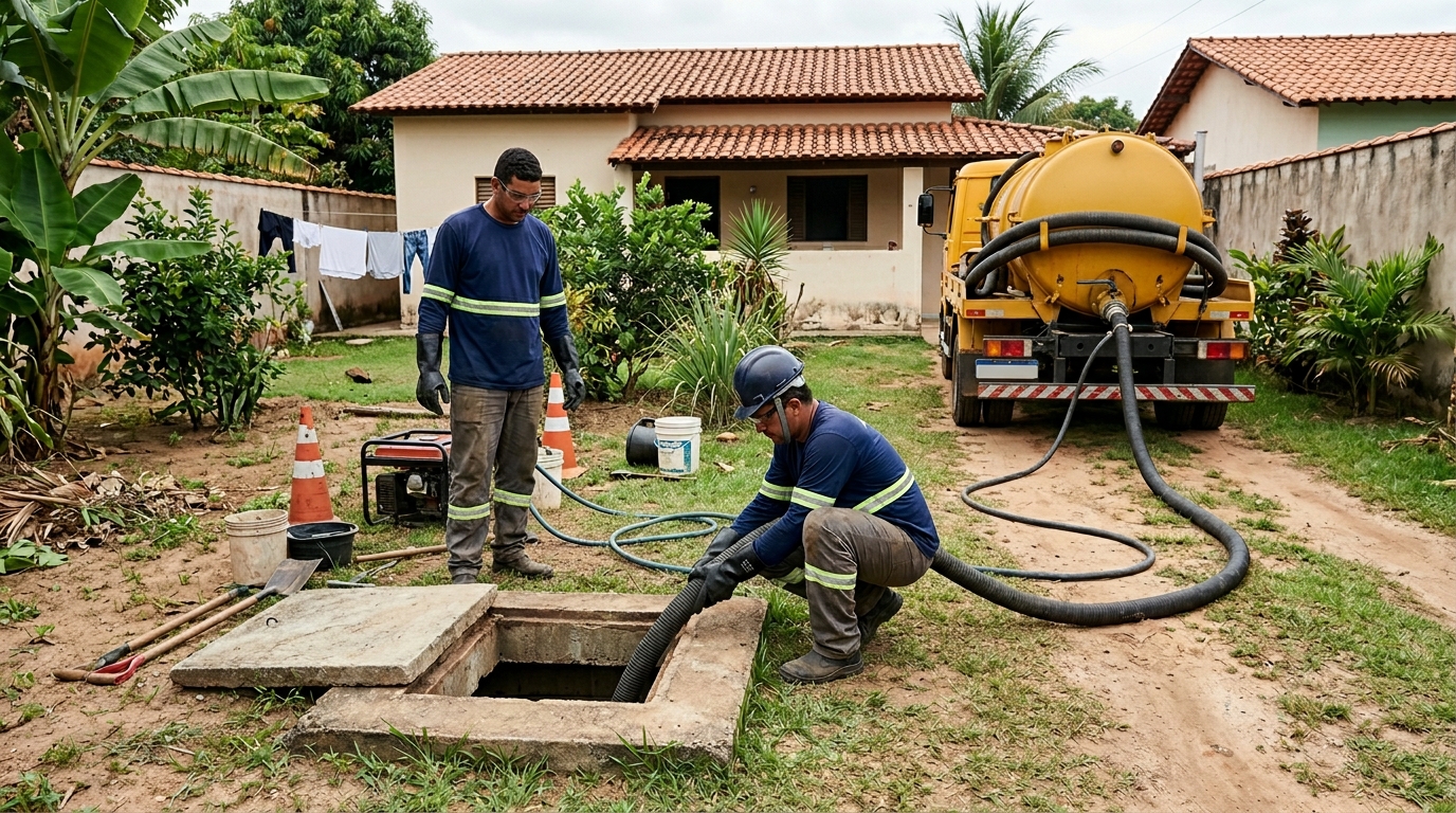 Limpeza de Fossa em Maringá‑PR